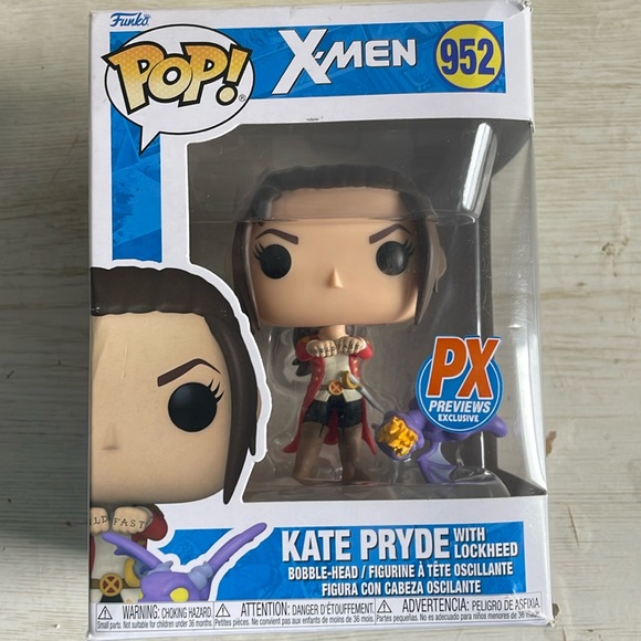 X-men Funko Pop
Kate Pryde with Lockheed - Picture 1 of 1
